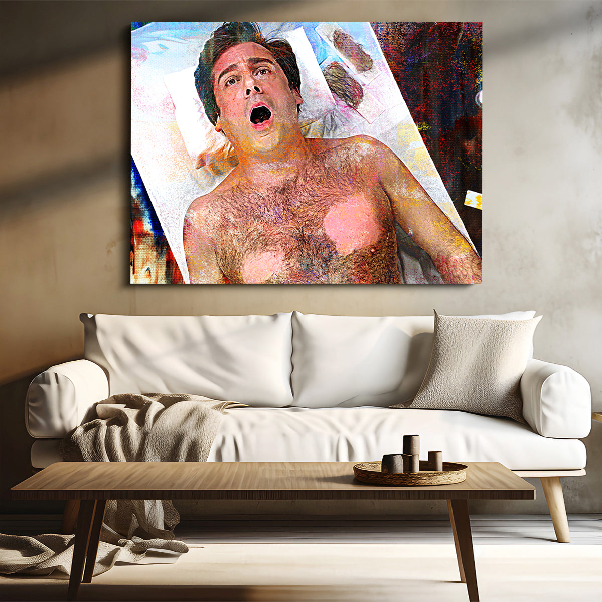40-Year-Old Virgin Waxing Wall Art
