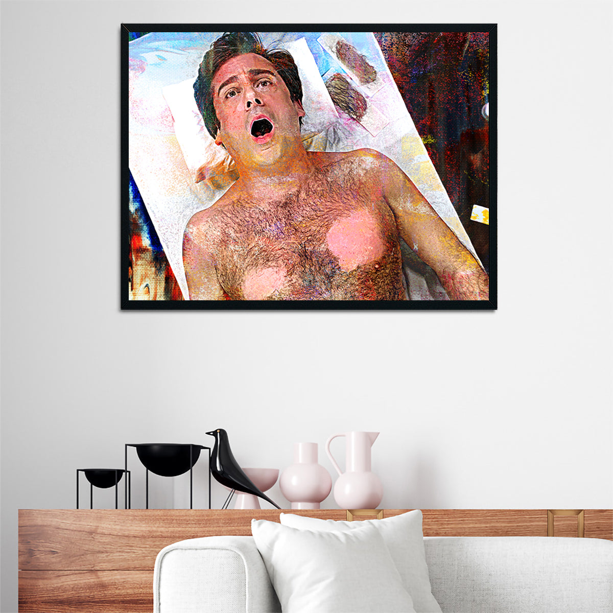 40-Year-Old Virgin Waxing Wall Art