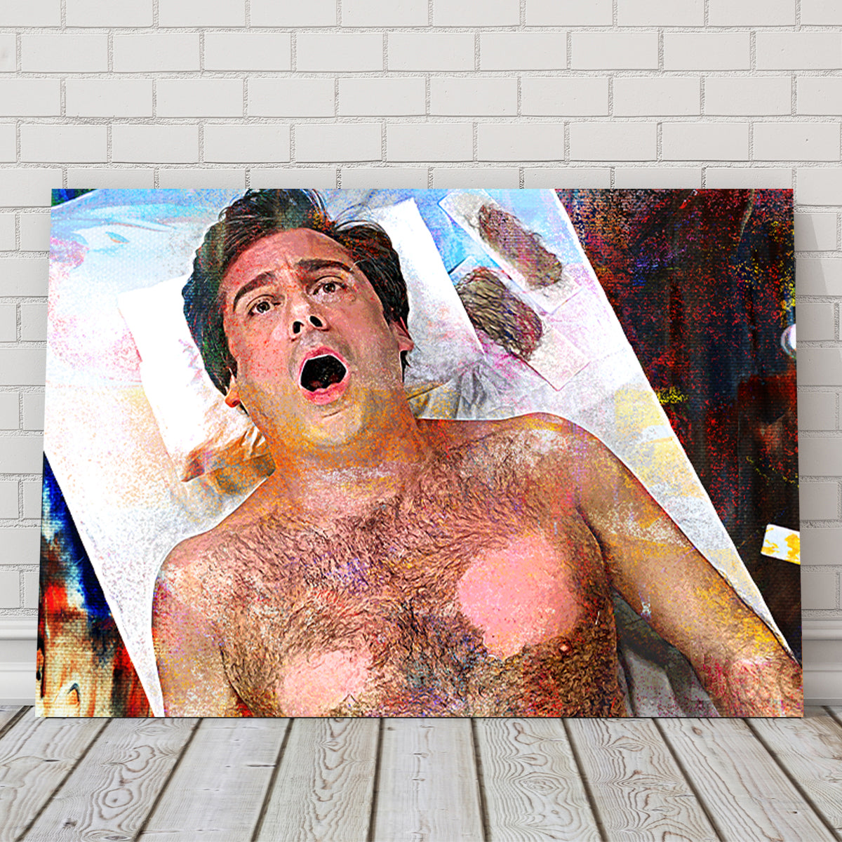 40-Year-Old Virgin Waxing Wall Art
