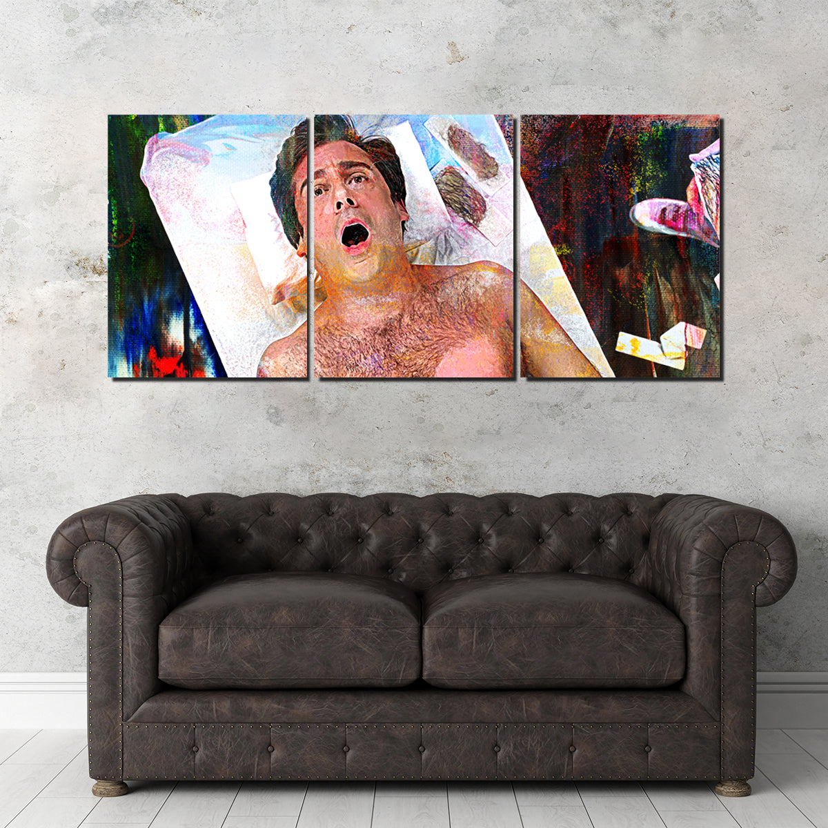40-Year-Old Virgin Waxing Wall Art