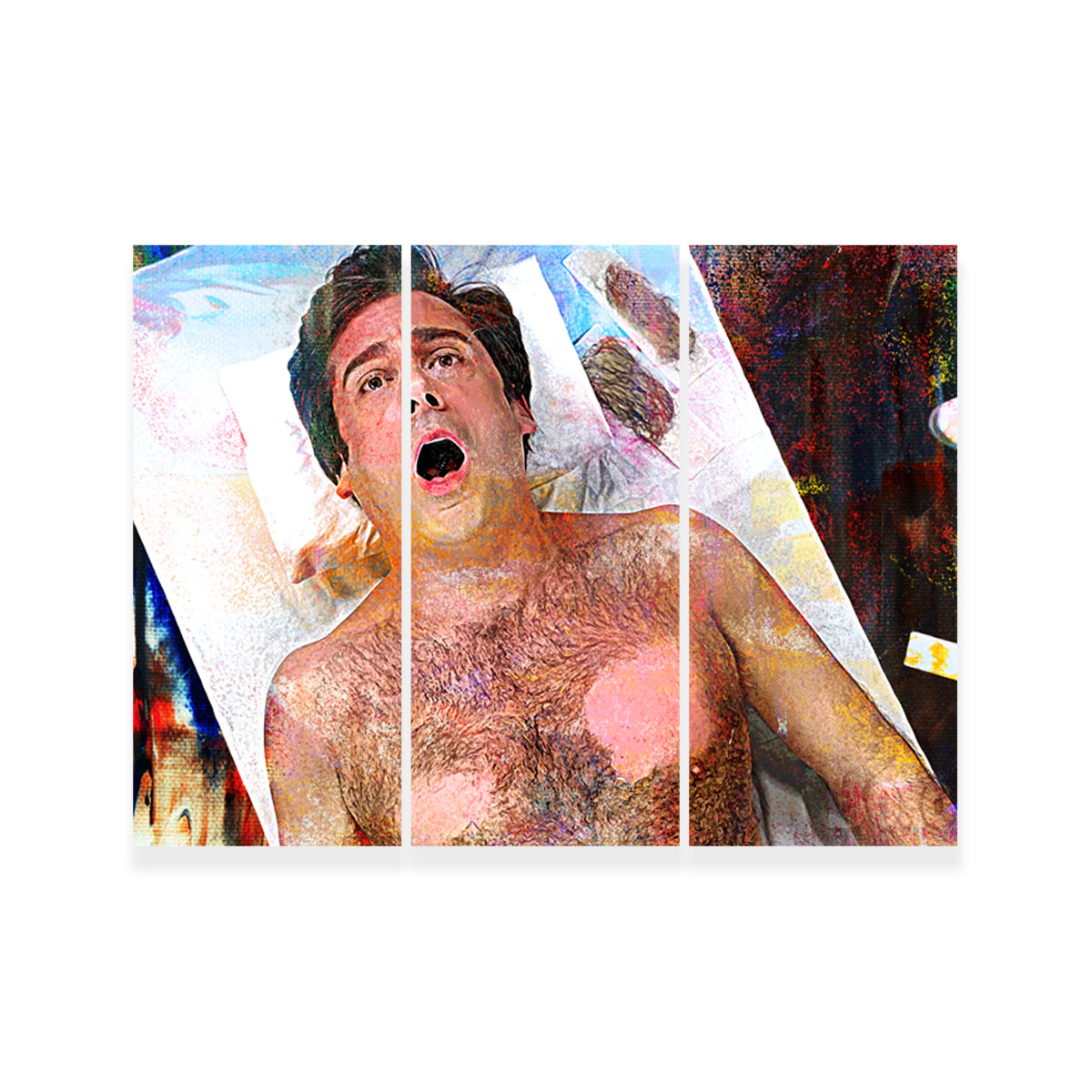 40-Year-Old Virgin Waxing Wall Art