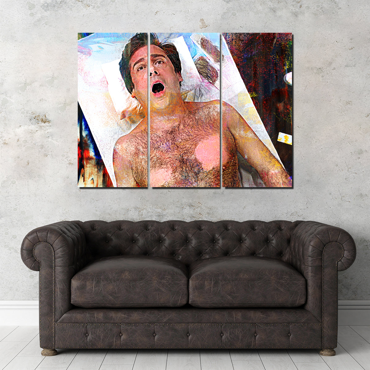 40-Year-Old Virgin Waxing Wall Art