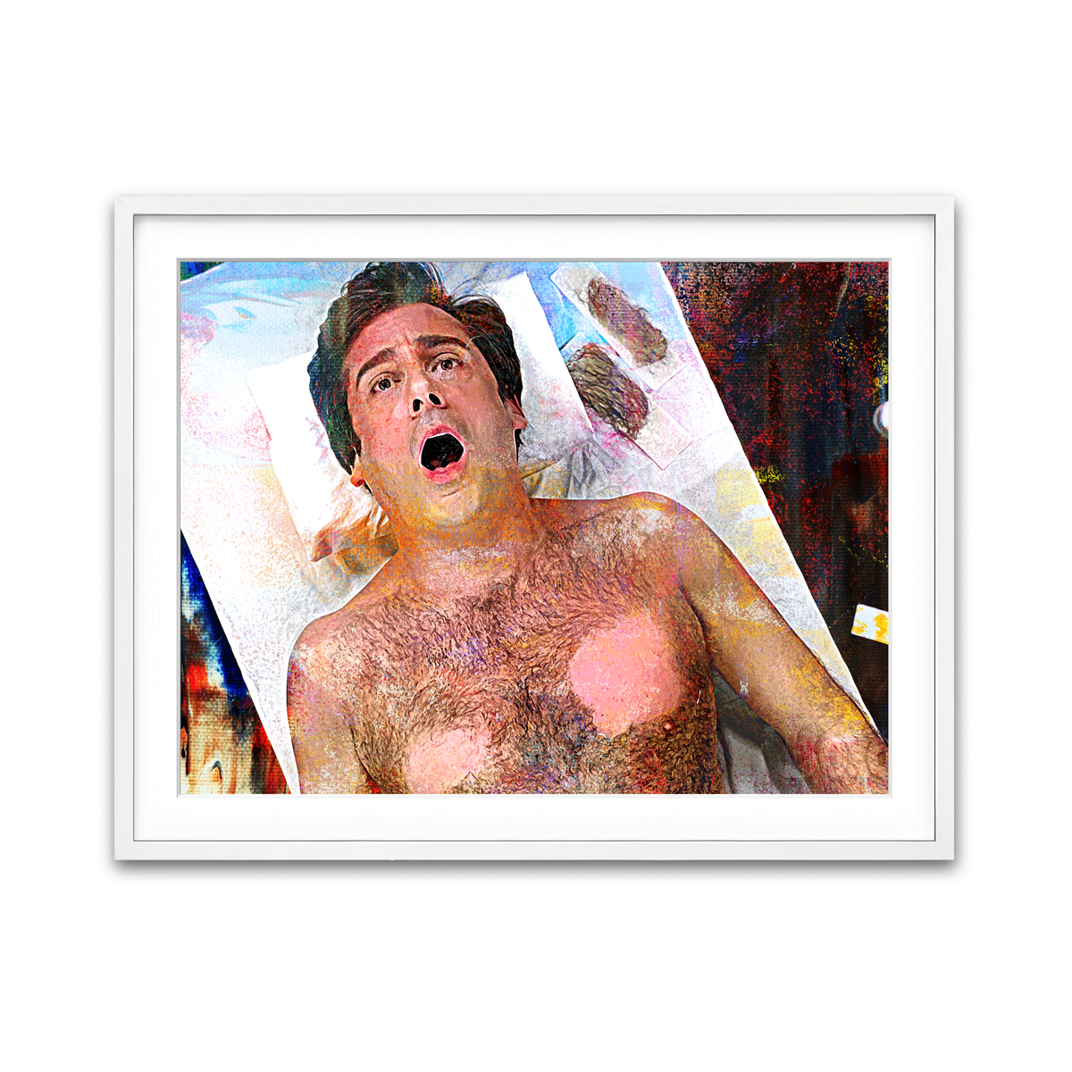 Framed Print 4x3 White