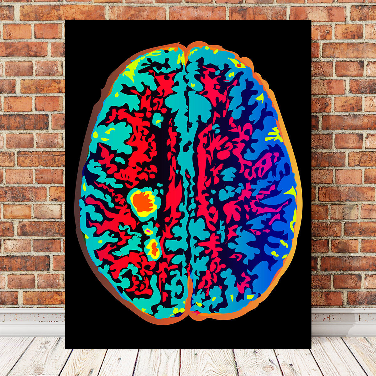 Brain Scan Wall Art