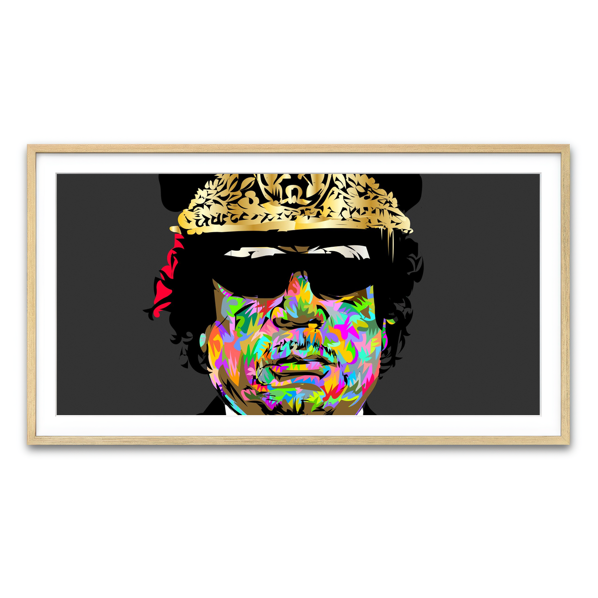 Framed Print 2x1 Natural