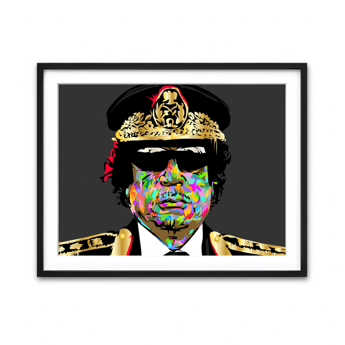 Framed Print 4x3 Black