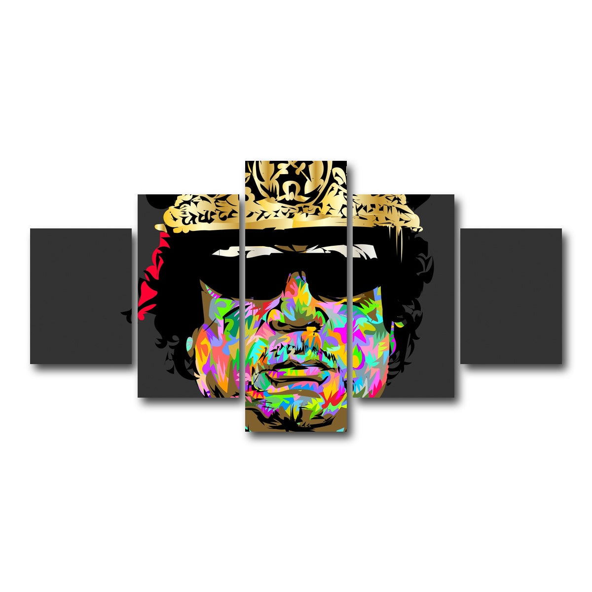 AUTO-MOCKUP WHITE | 666666 | 5 Piece | Gallery Wrap Canvas | group=5_short