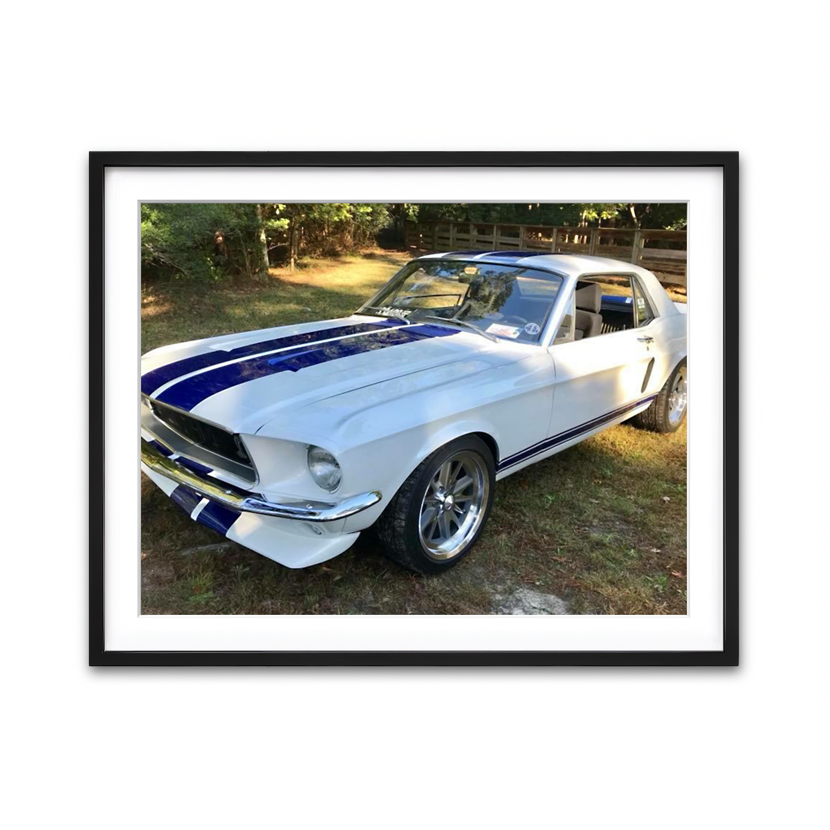 Framed Print 4x3 Black