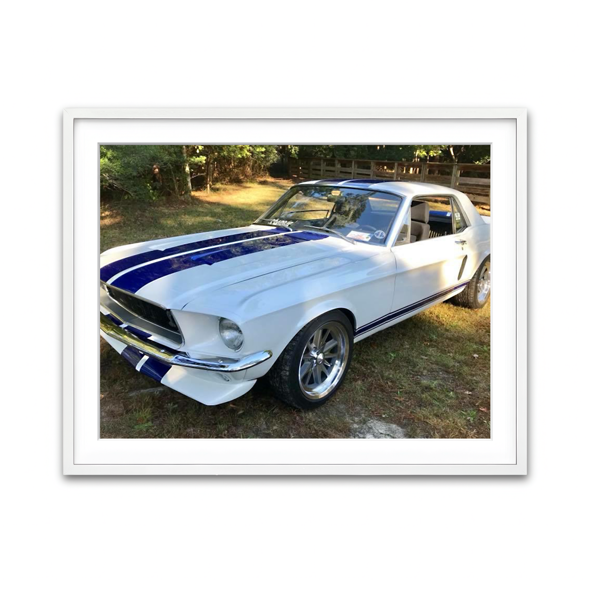 Framed Print 4x3 White