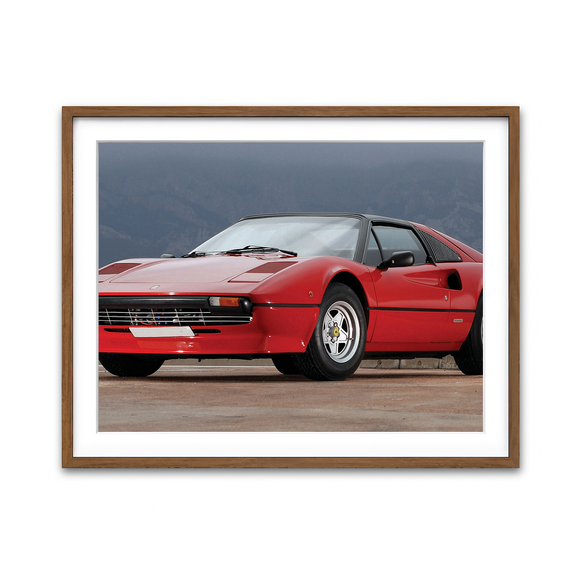 Framed Print 4x3 Walnut