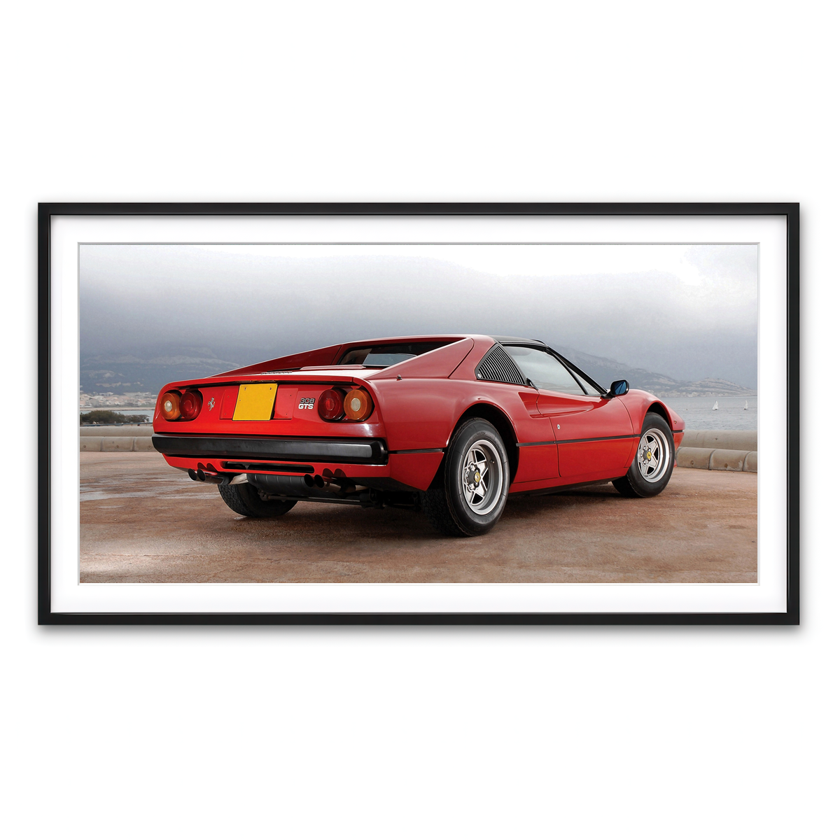 Framed Print 2x1 Black