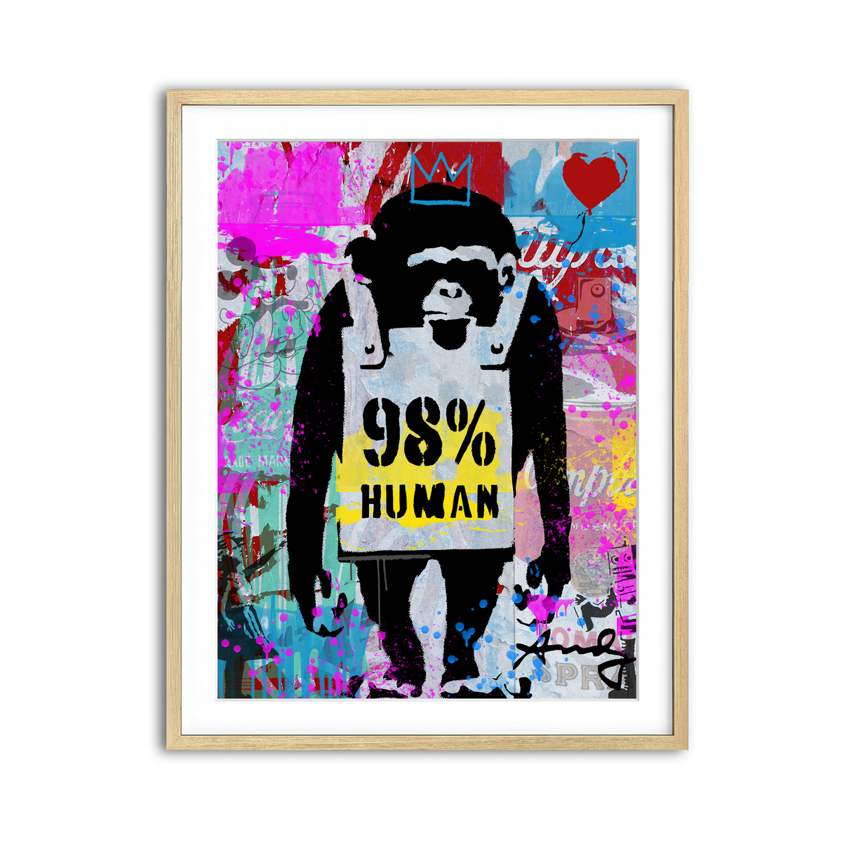 Framed Print 3x4 Natural