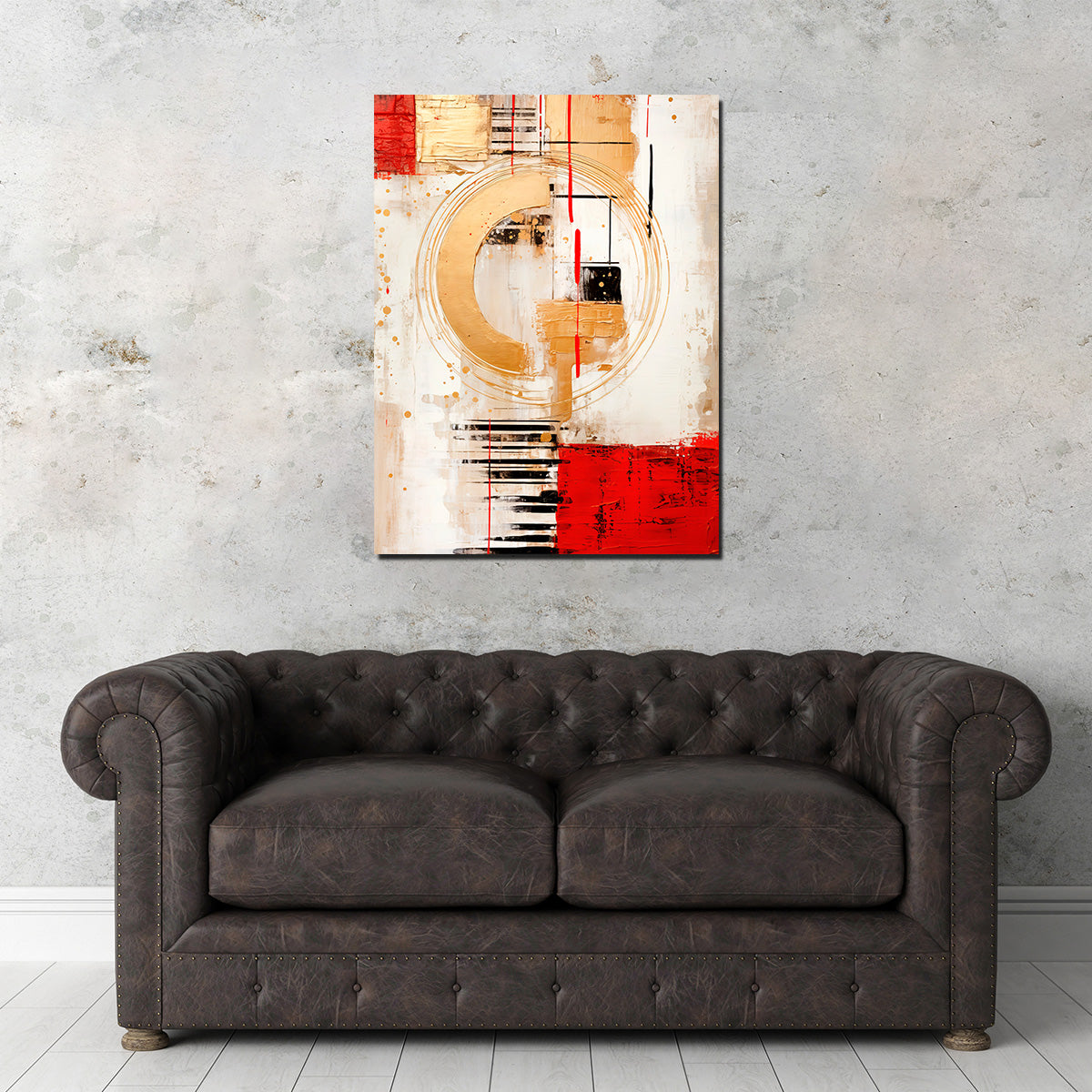 ABSTRACT ART Atmospheric Excitement Wall Art