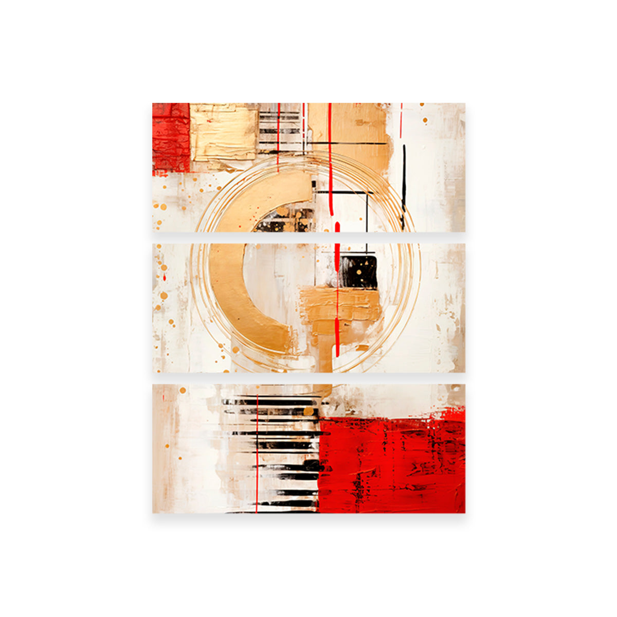 ABSTRACT ART Atmospheric Excitement Wall Art