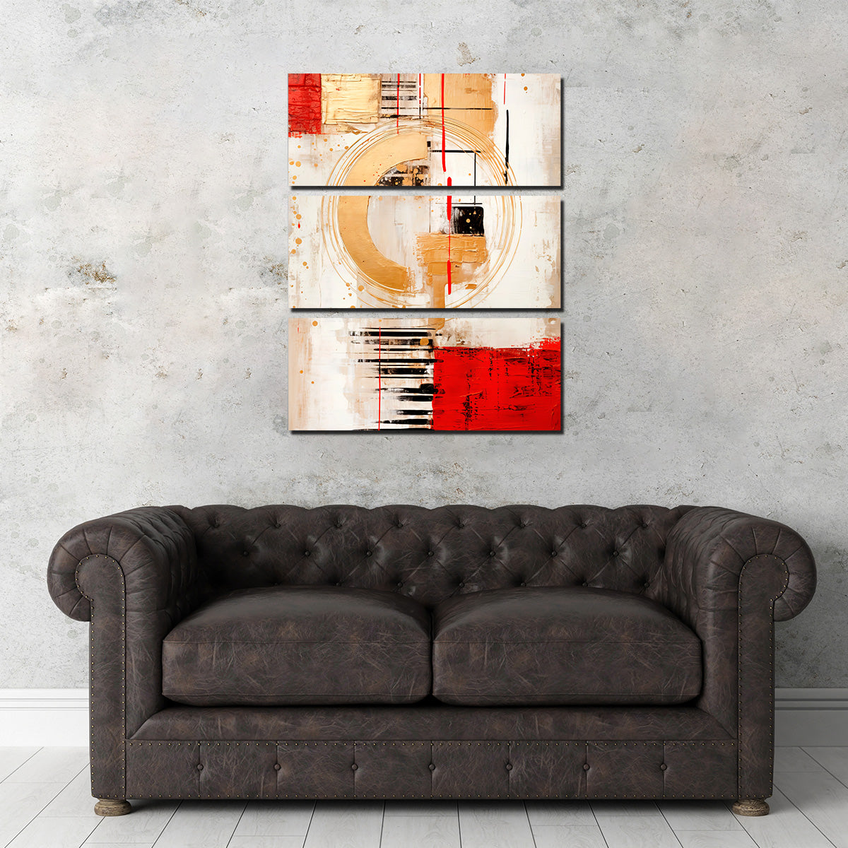 ABSTRACT ART Atmospheric Excitement Wall Art