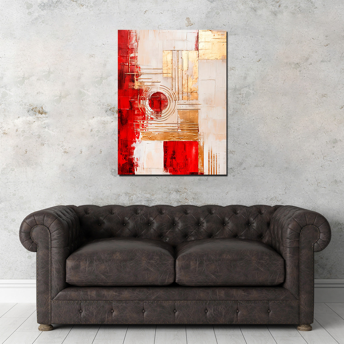 ABSTRACT ART Christmas Season Wall Art