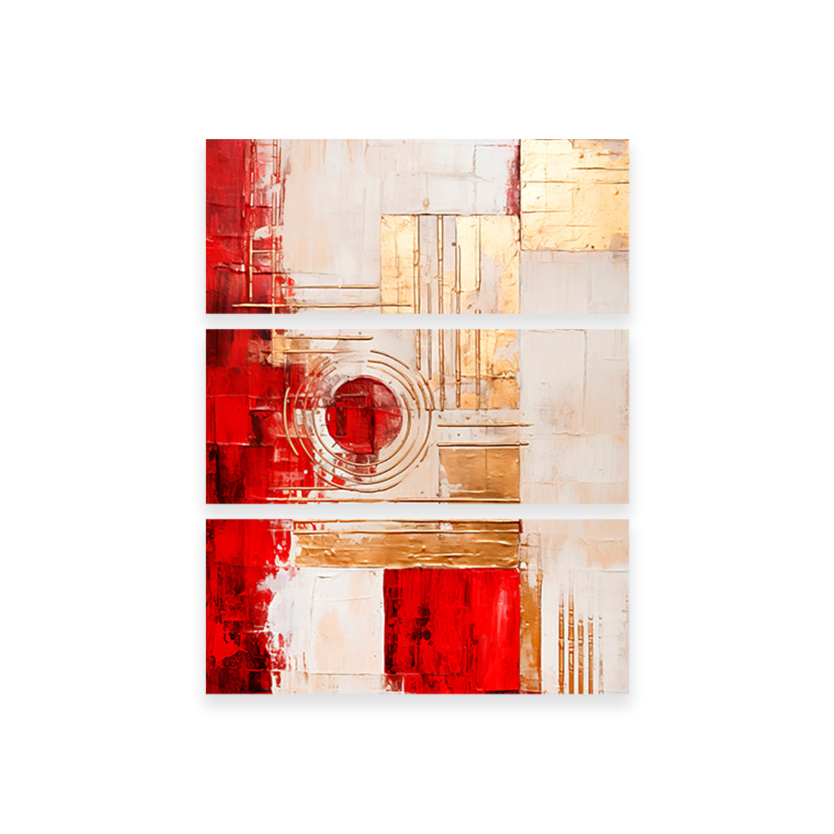 ABSTRACT ART Christmas Season Wall Art