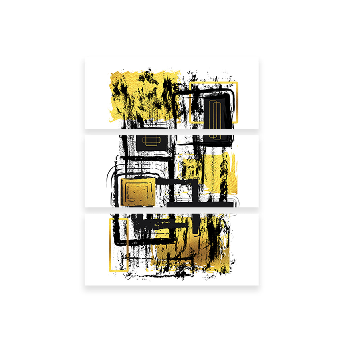 ABSTRACT ART Construction Plan Wall Art