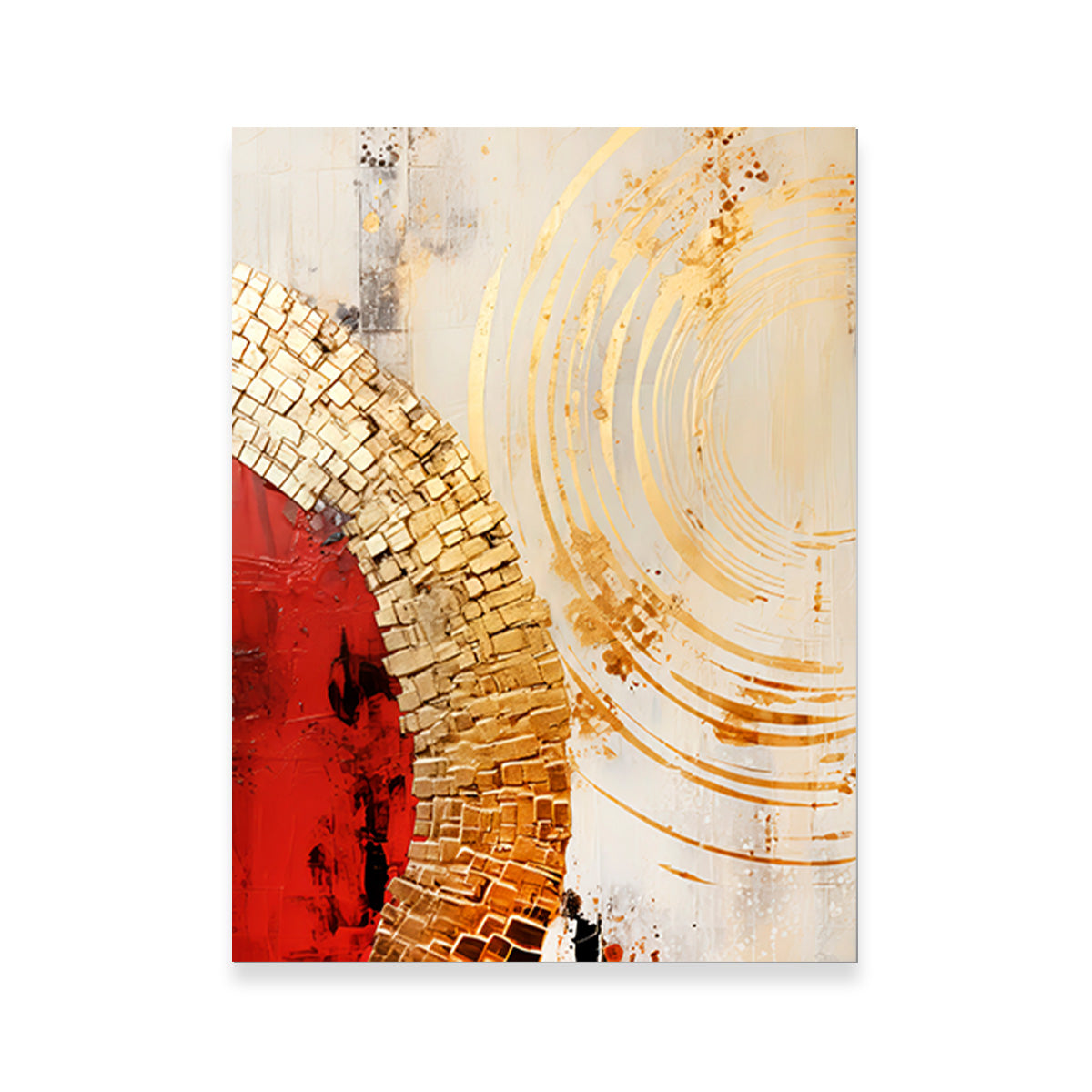 ABSTRACT ART Contact Wall Art