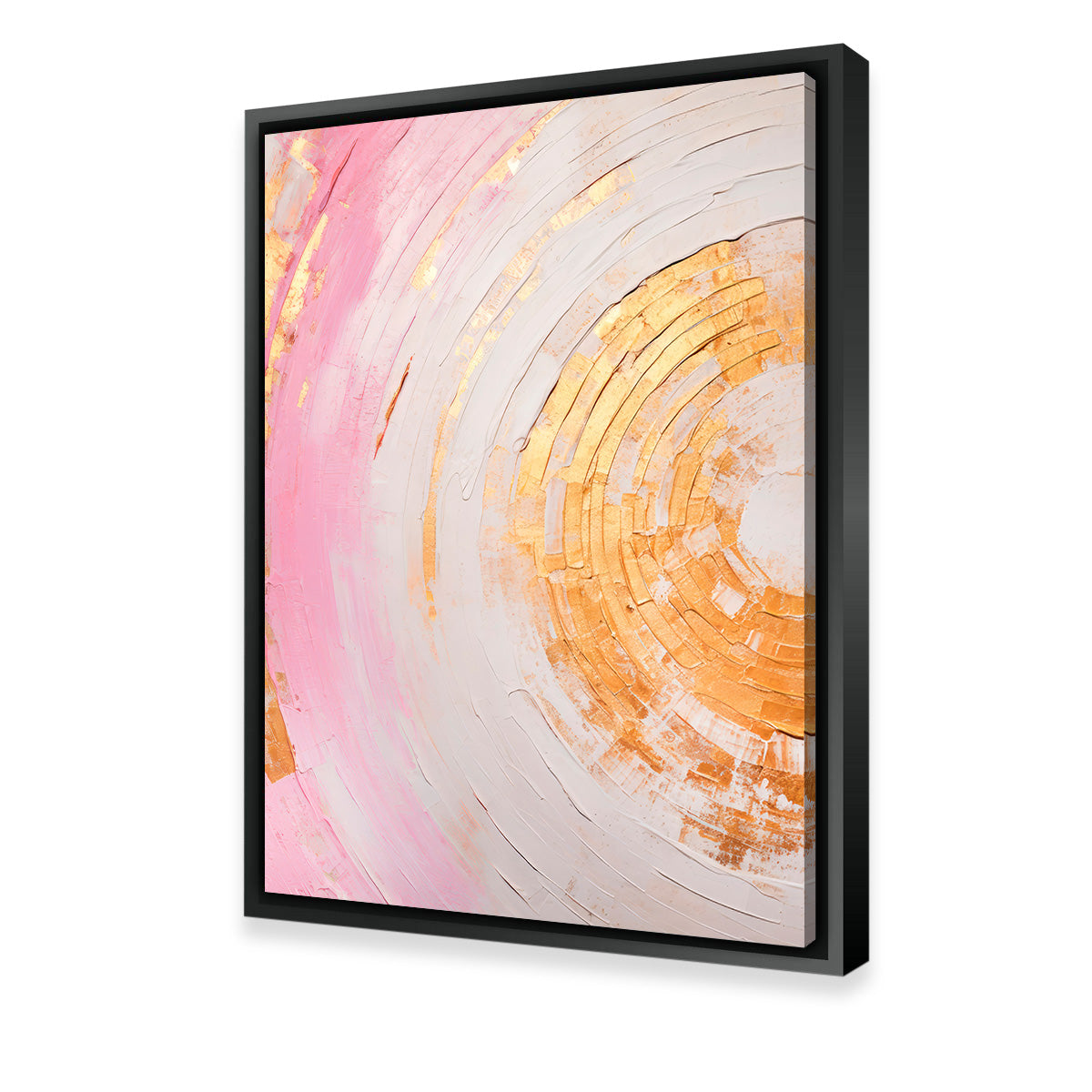 ABSTRACT ART Structures of time Wall Art