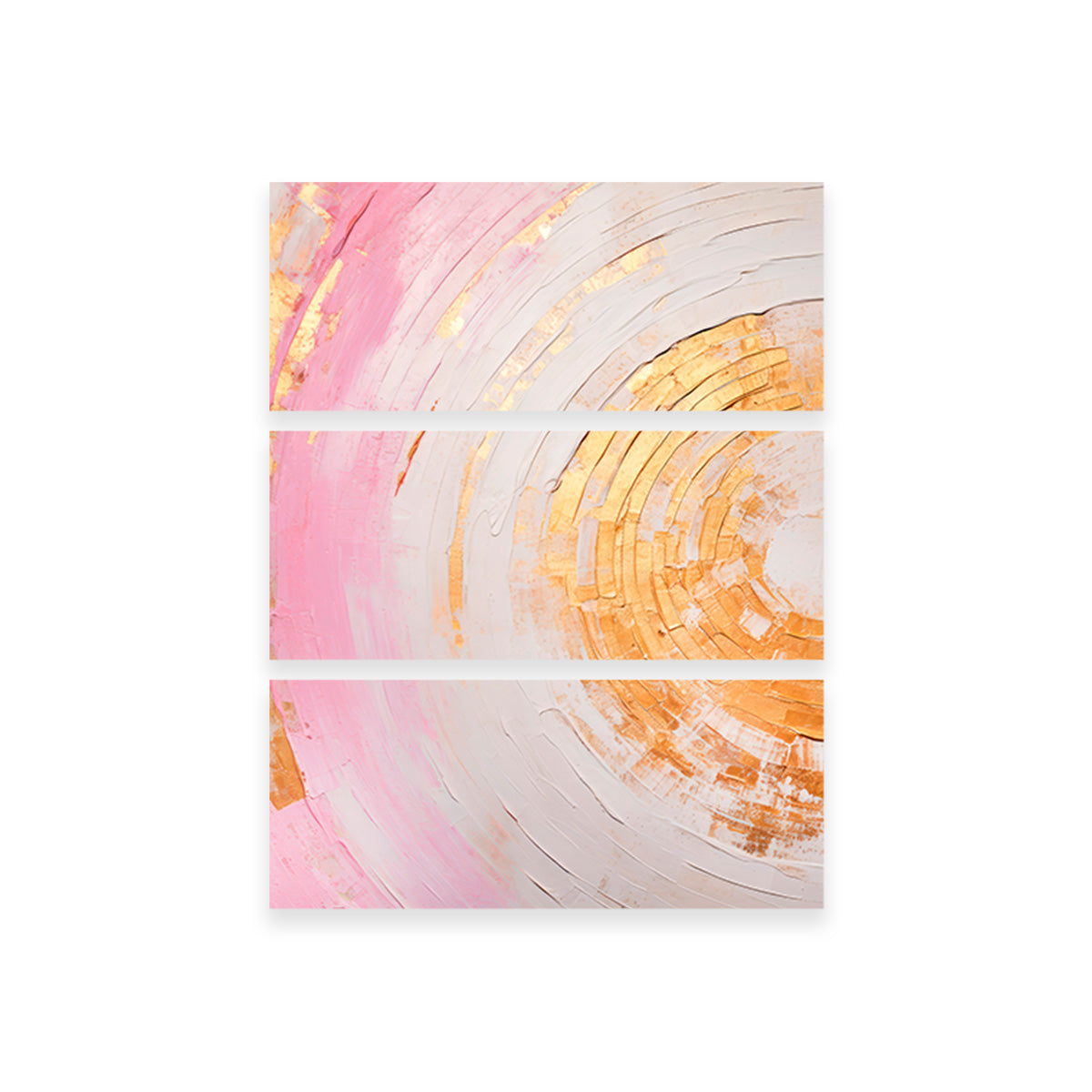 ABSTRACT ART Structures of time Wall Art