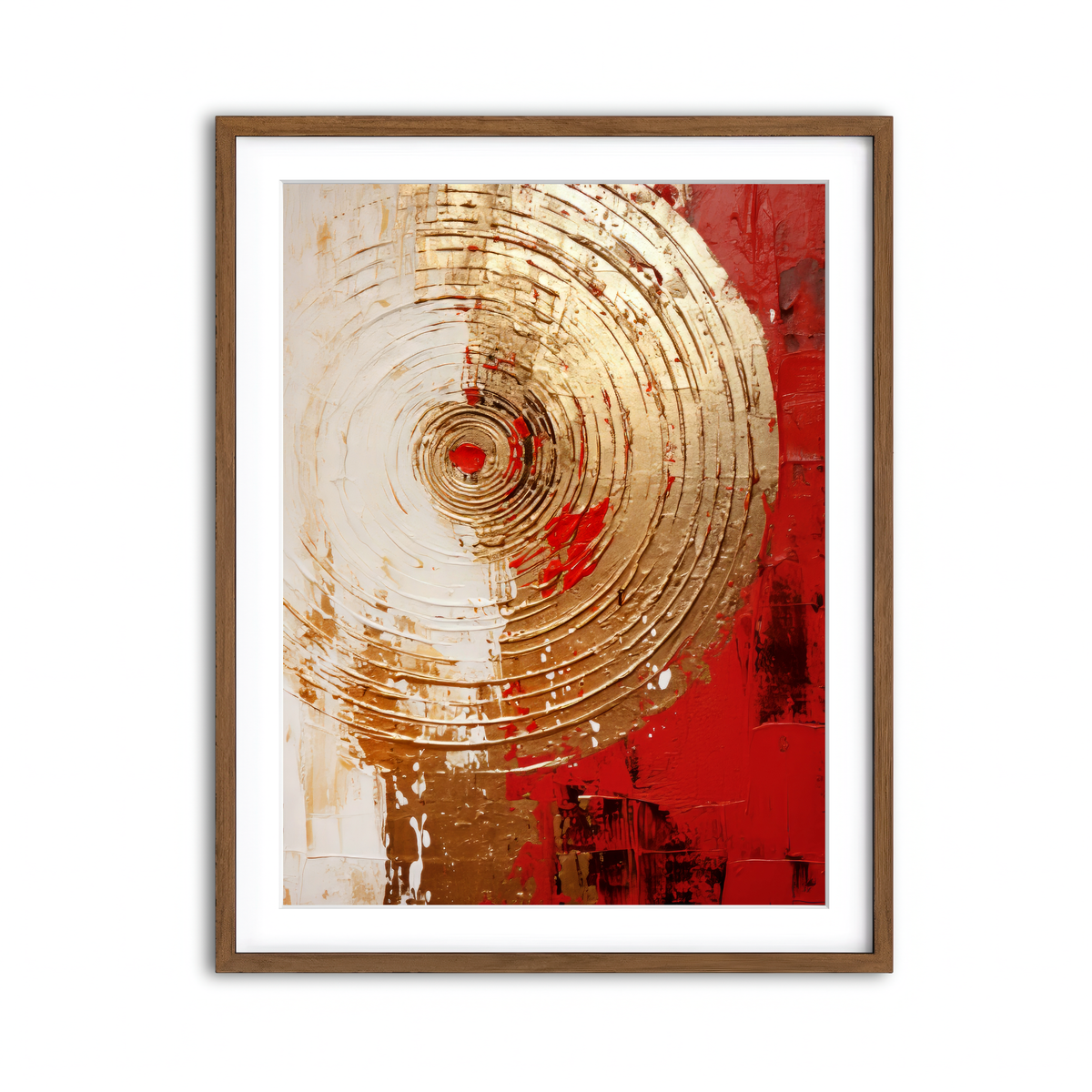 Framed Print 3x4 Walnut