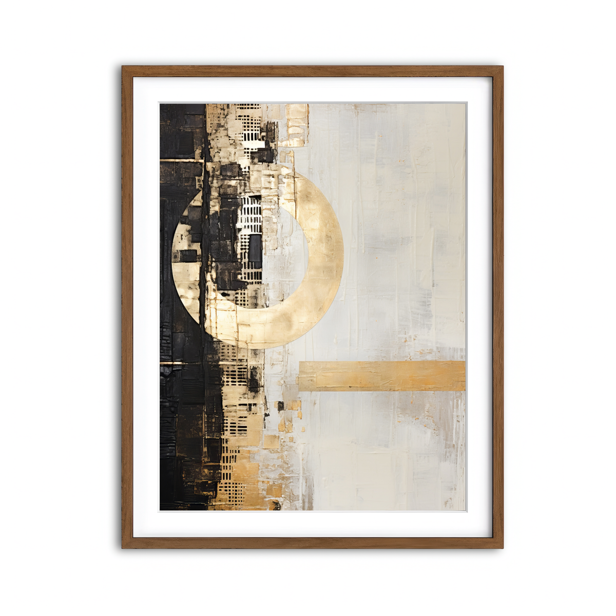 Framed Print 3x4 Walnut