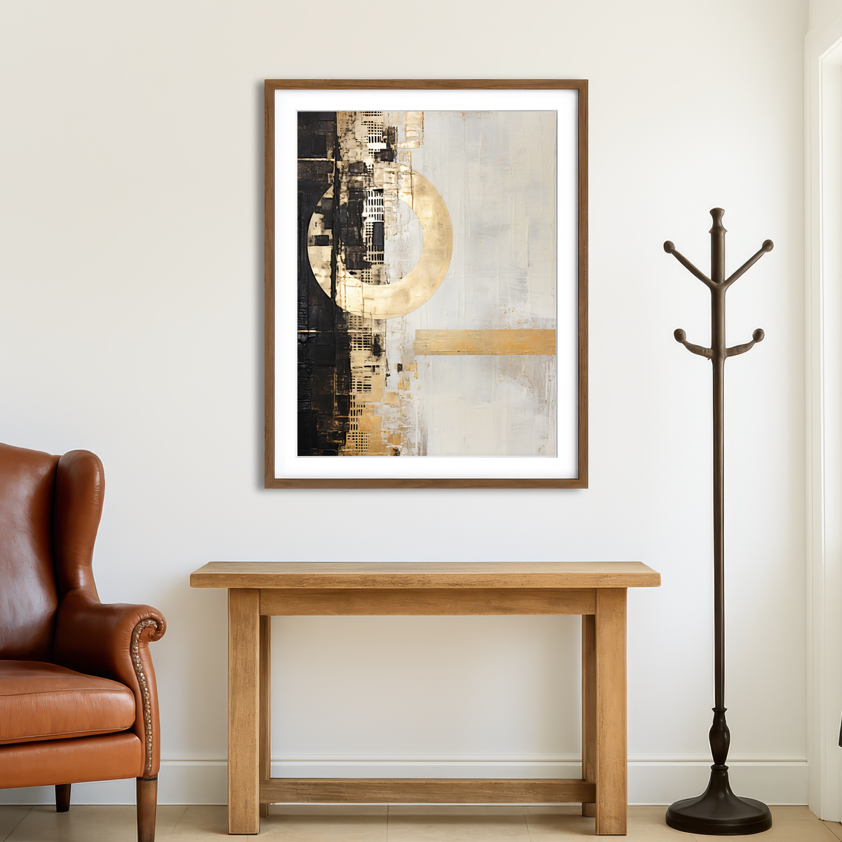 AUTO-MOCKUP ROOM | ABSTRACT ART Balance Wall Art