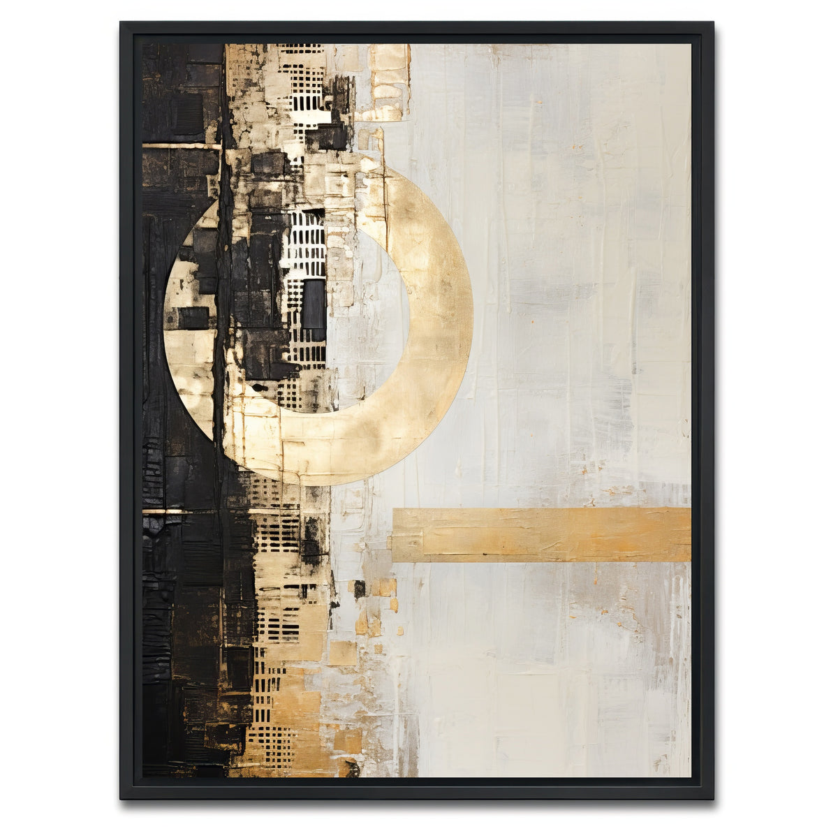 AUTO-MOCKUP WHITE | ABSTRACT ART Balance | 1 Piece | Black Framed Canvas | group=3x4