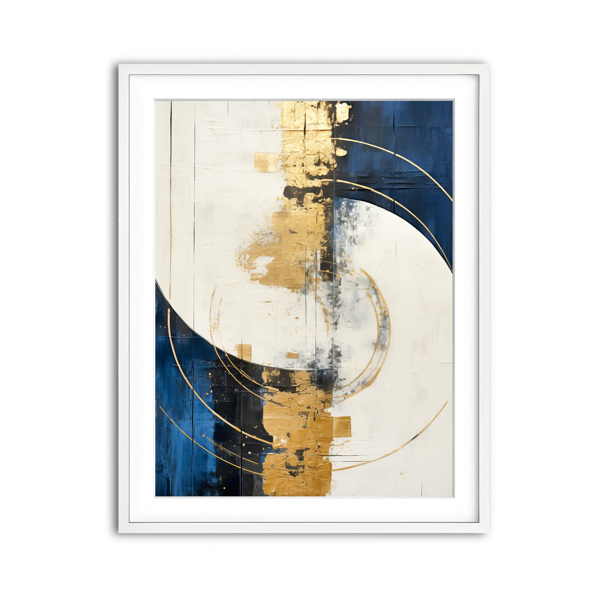 Framed Print 3x4 White