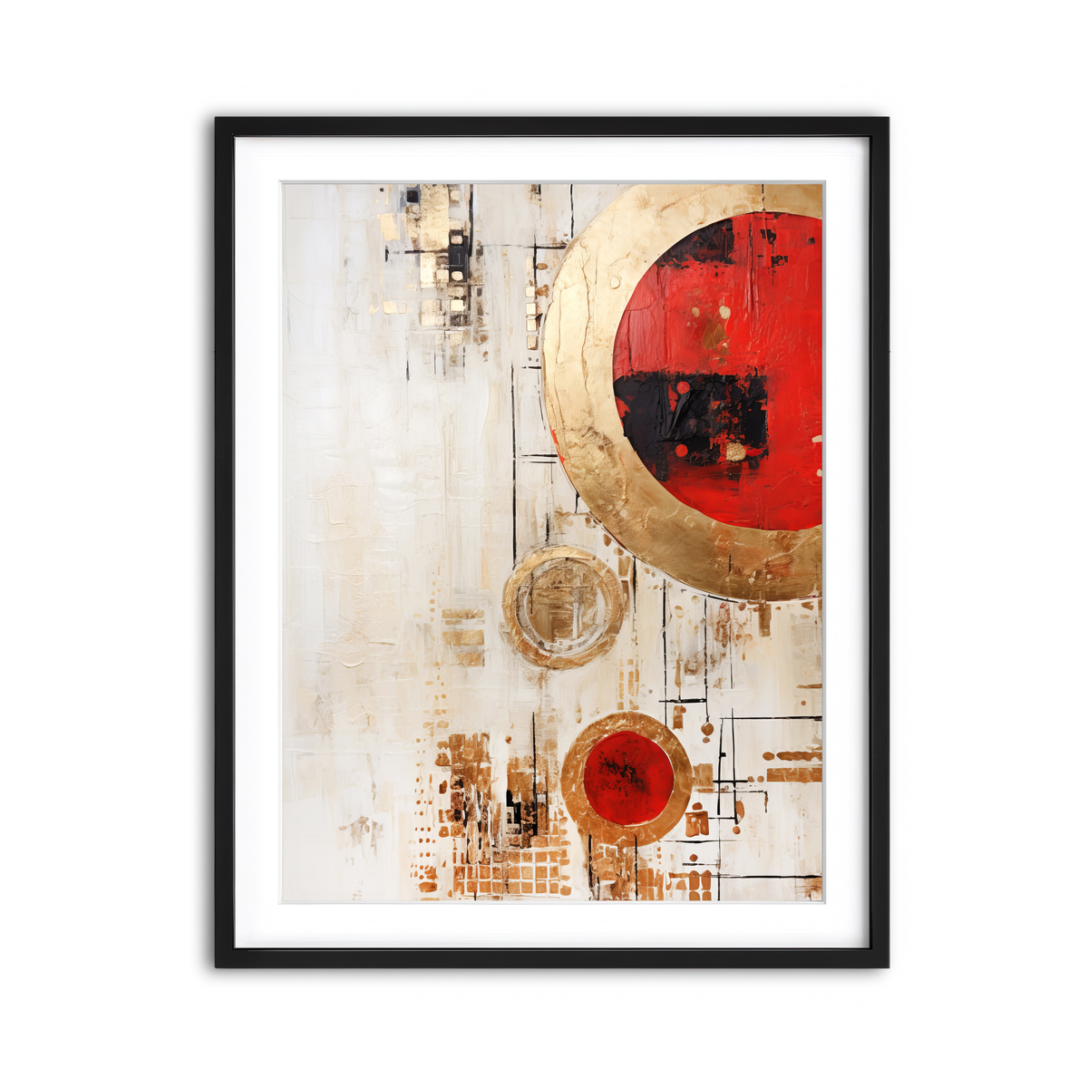 Framed Print 3x4 Black