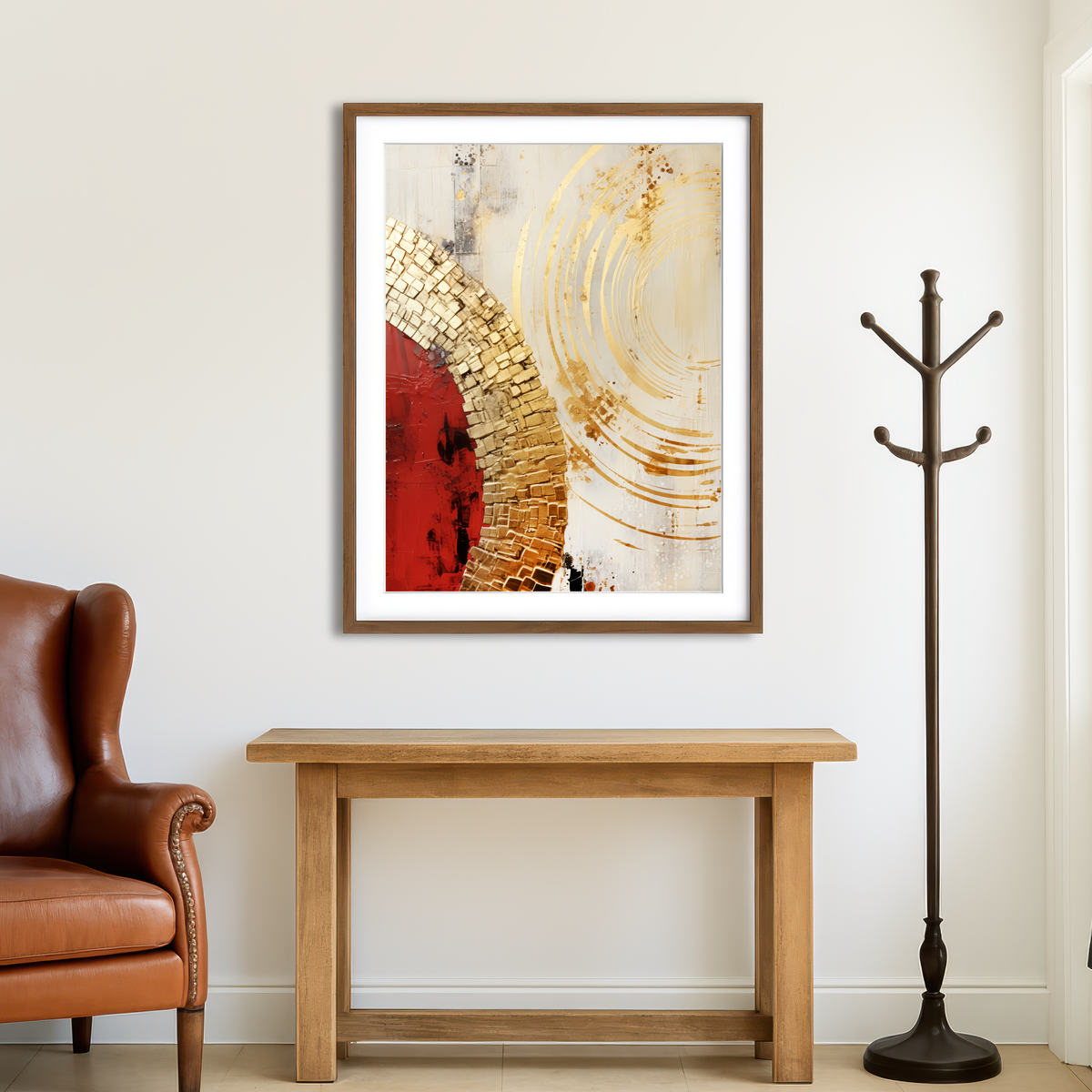 AUTO-MOCKUP ROOM | ABSTRACT ART Contact Wall Art