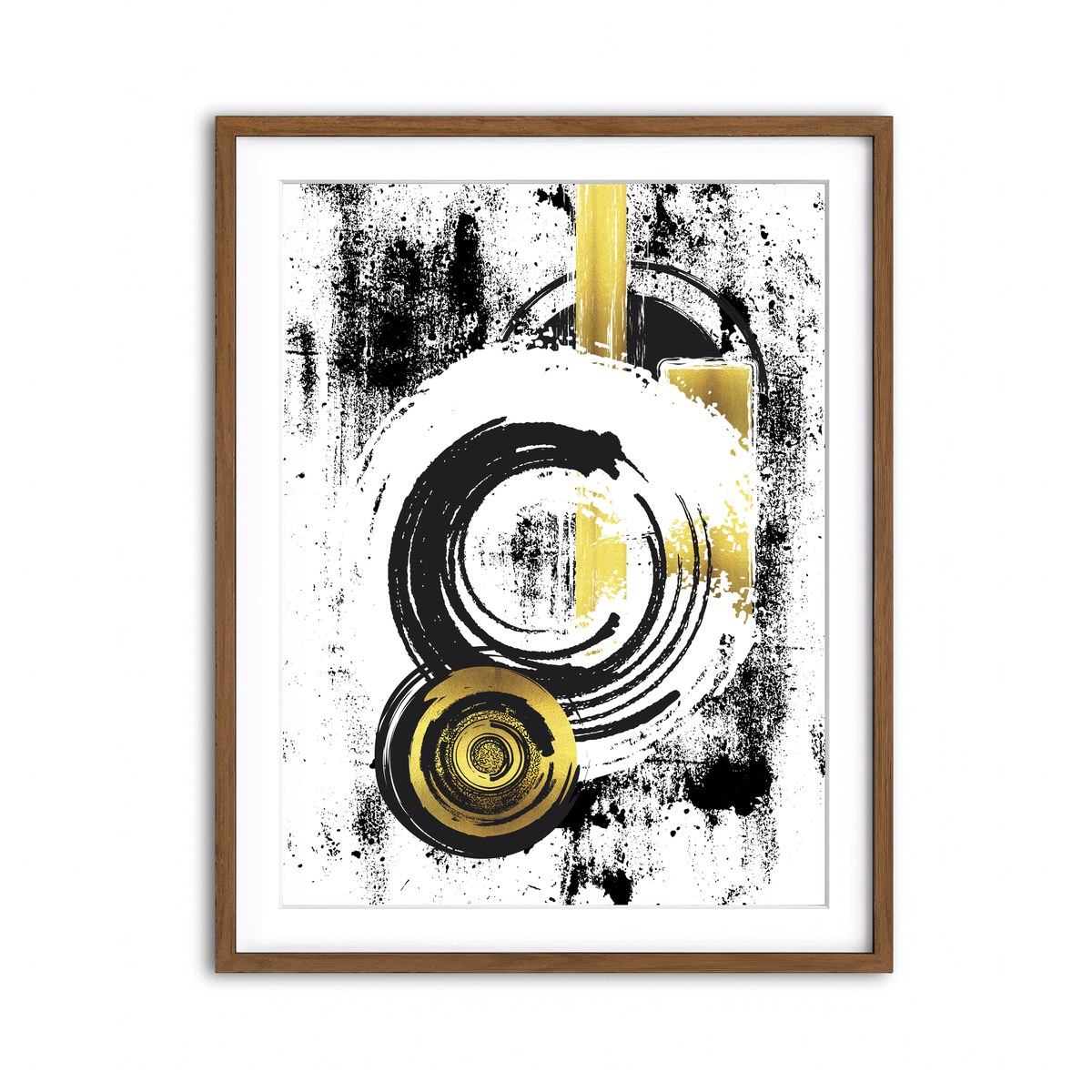 Framed Print 3x4 Walnut