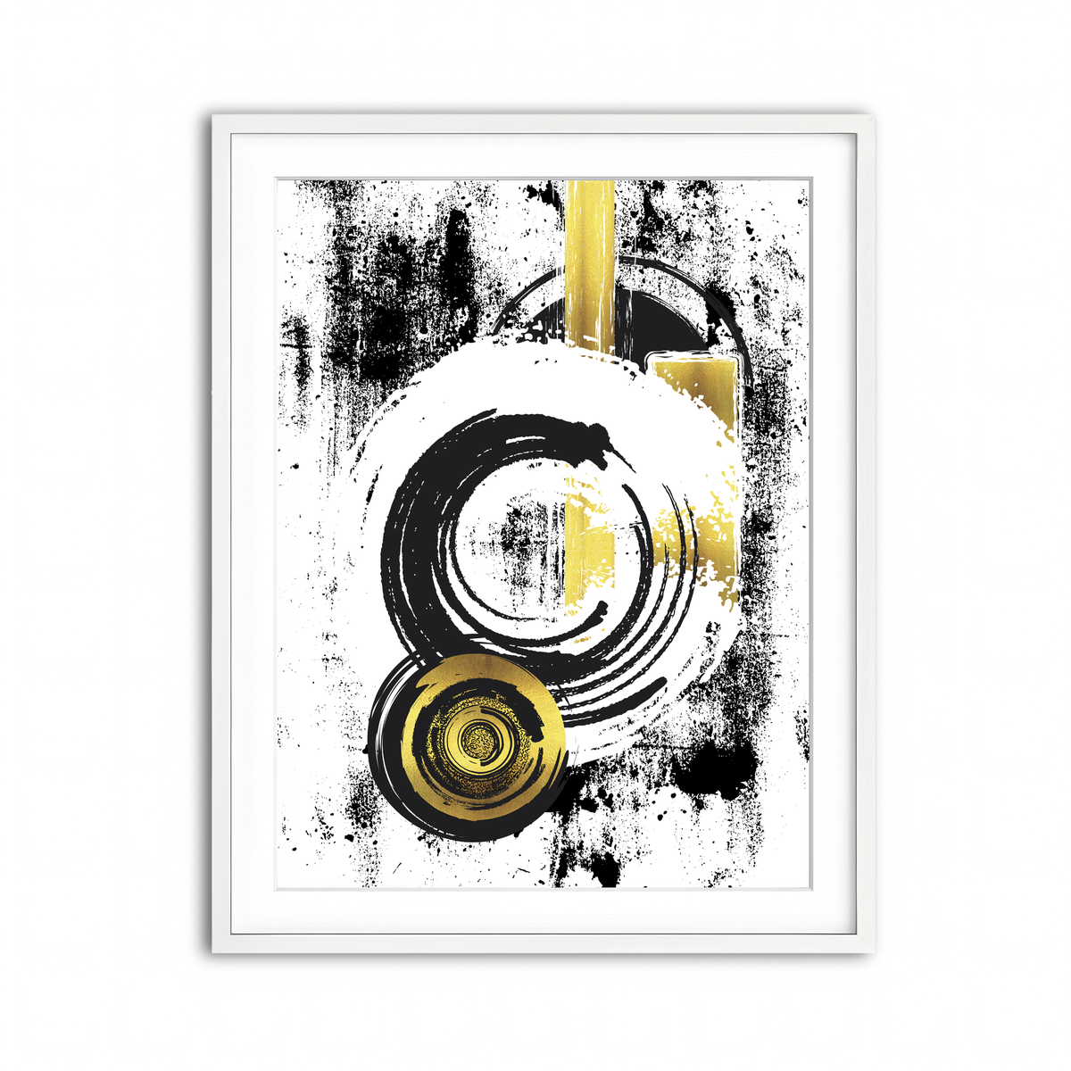 Framed Print 3x4 White