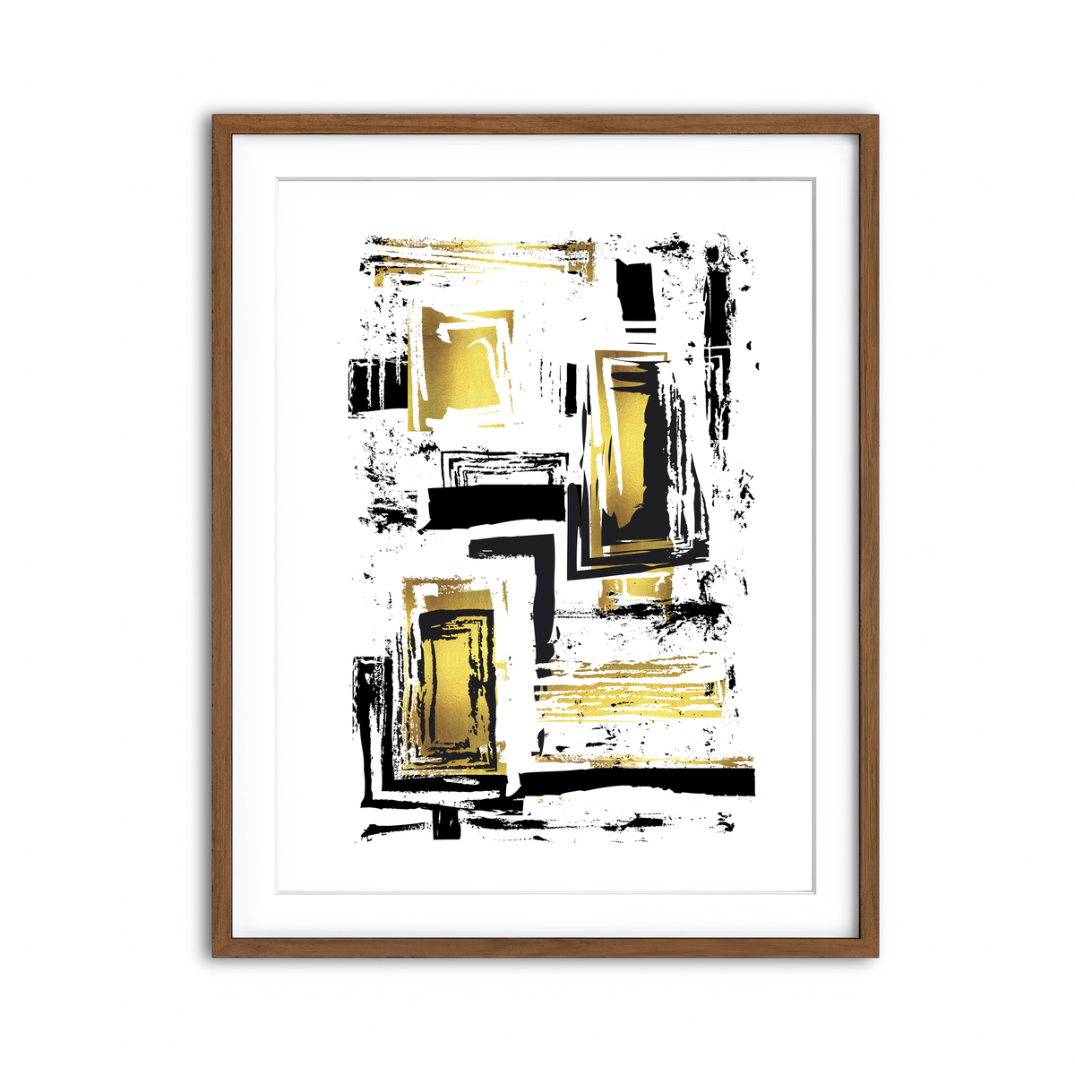 Framed Print 3x4 Walnut