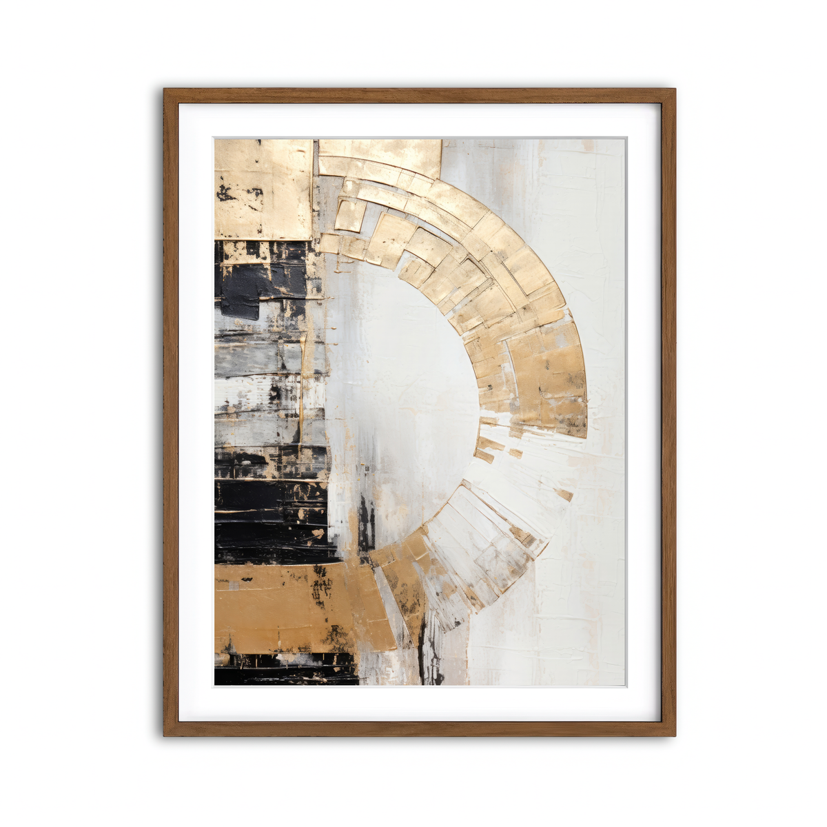 Framed Print 3x4 Walnut