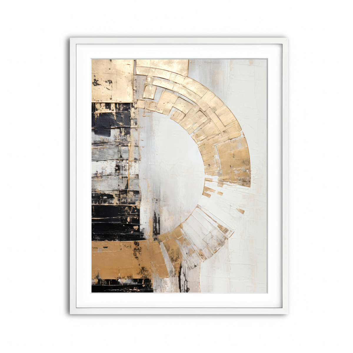 Framed Print 3x4 White