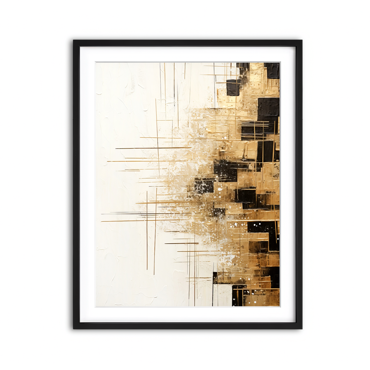Framed Print 3x4 Black
