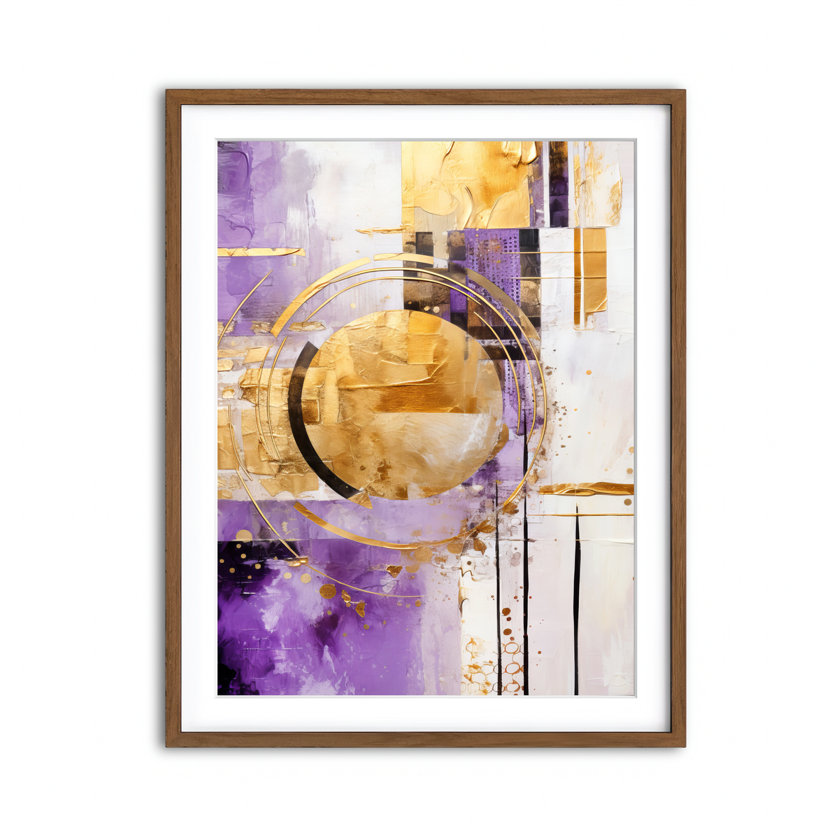 Framed Print 3x4 Walnut