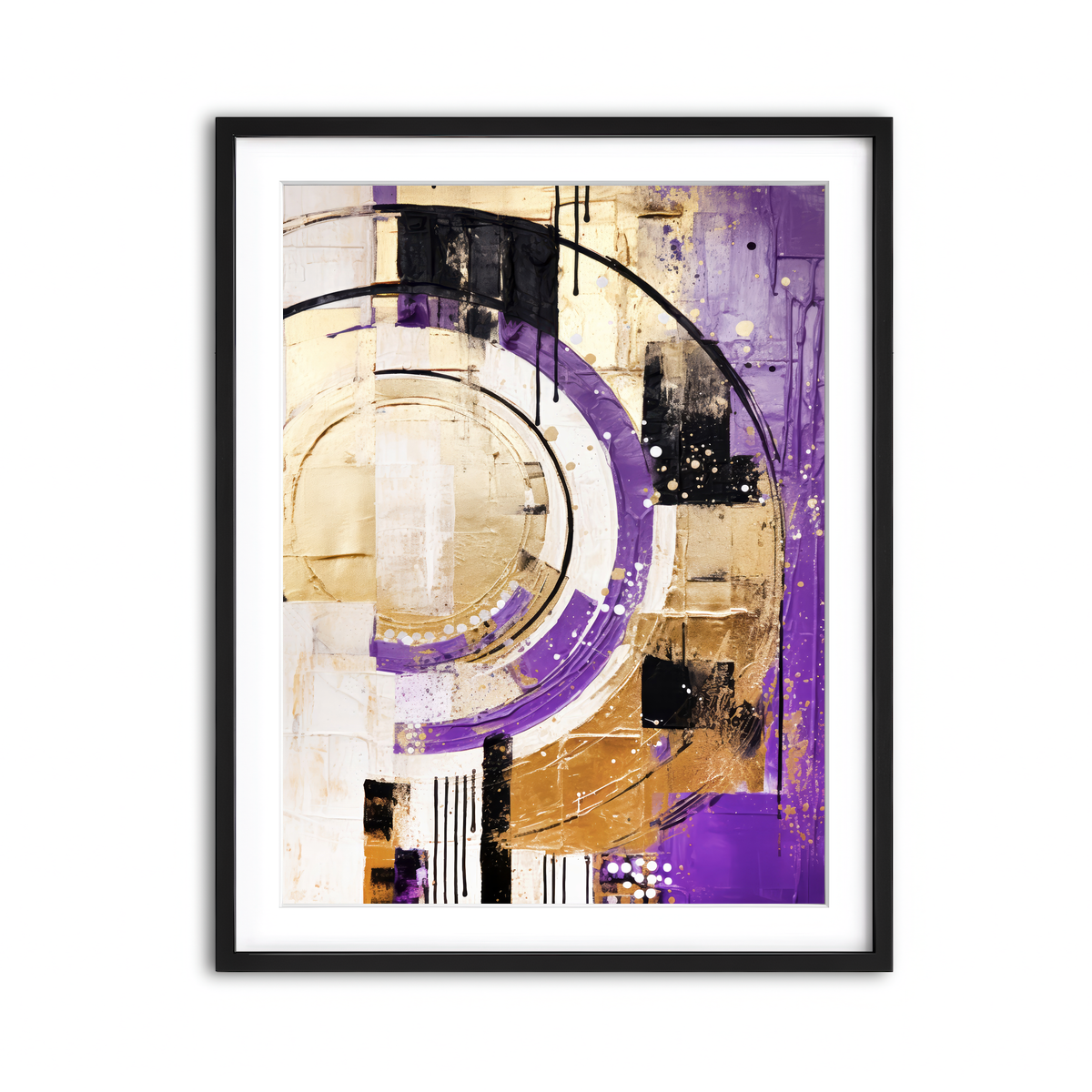 Framed Print 3x4 Black
