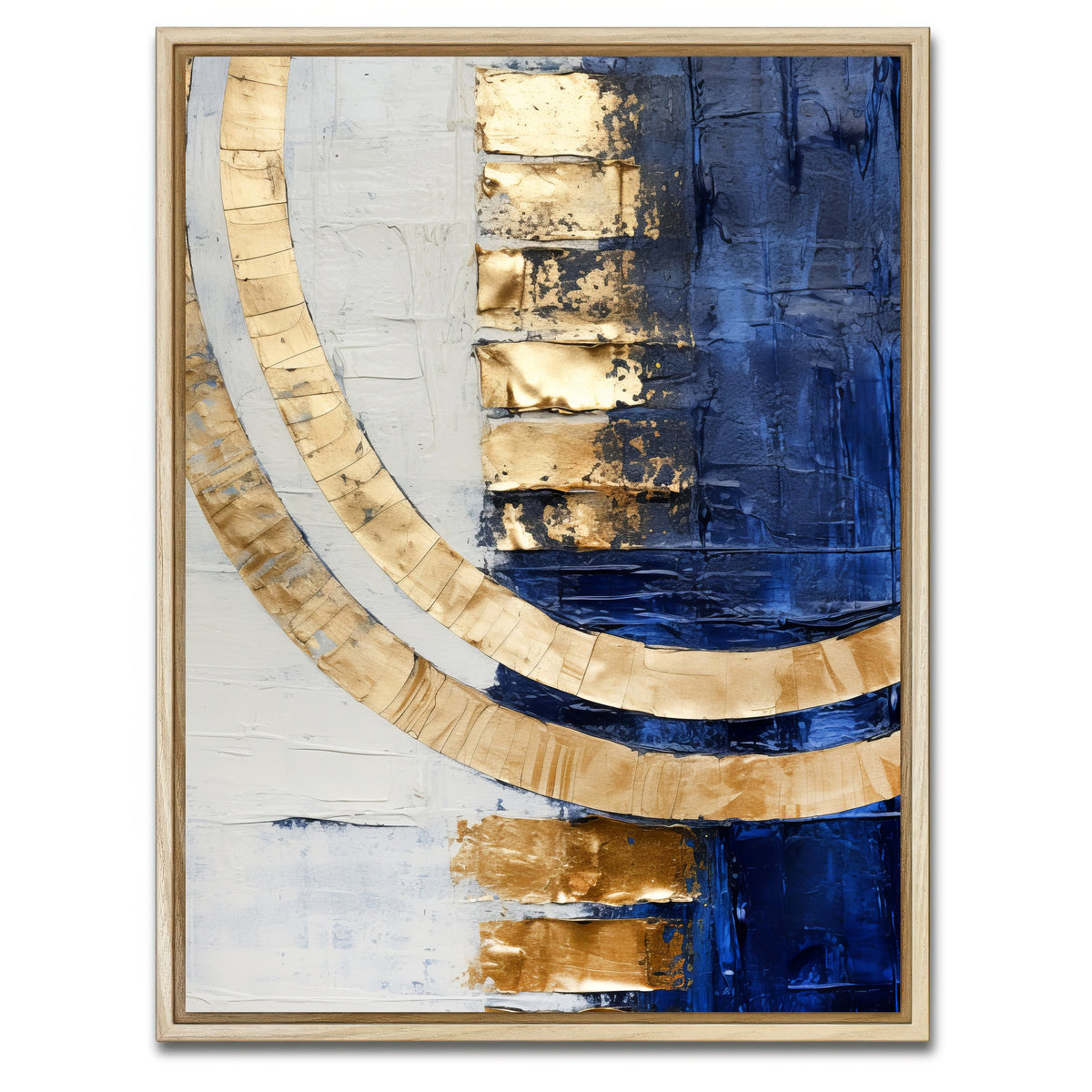 AUTO-MOCKUP WHITE | ABSTRACT ART New Day | 1 Piece | Natural Framed Canvas | group=3x4