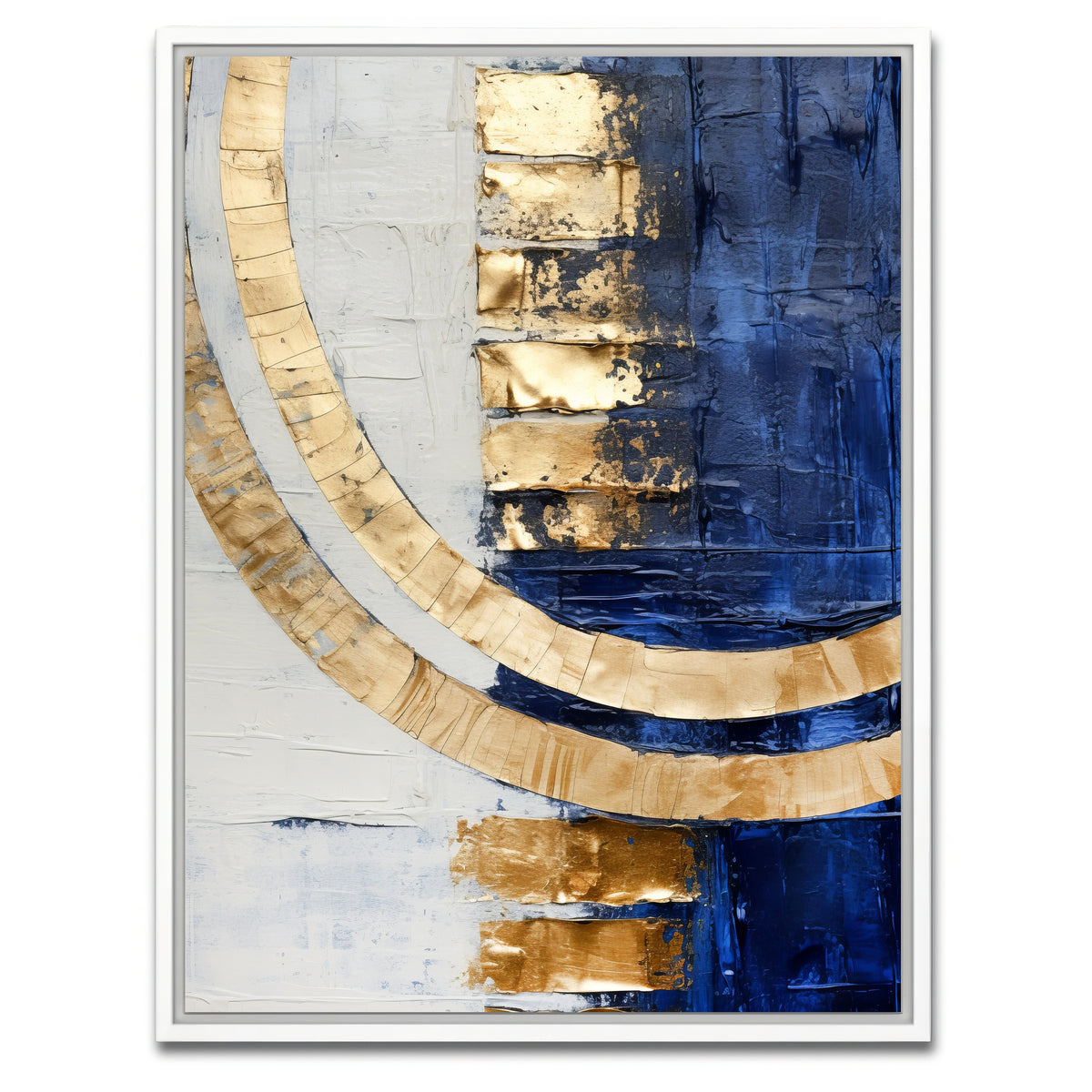 AUTO-MOCKUP WHITE | ABSTRACT ART New Day | 1 Piece | White Framed Canvas | group=3x4