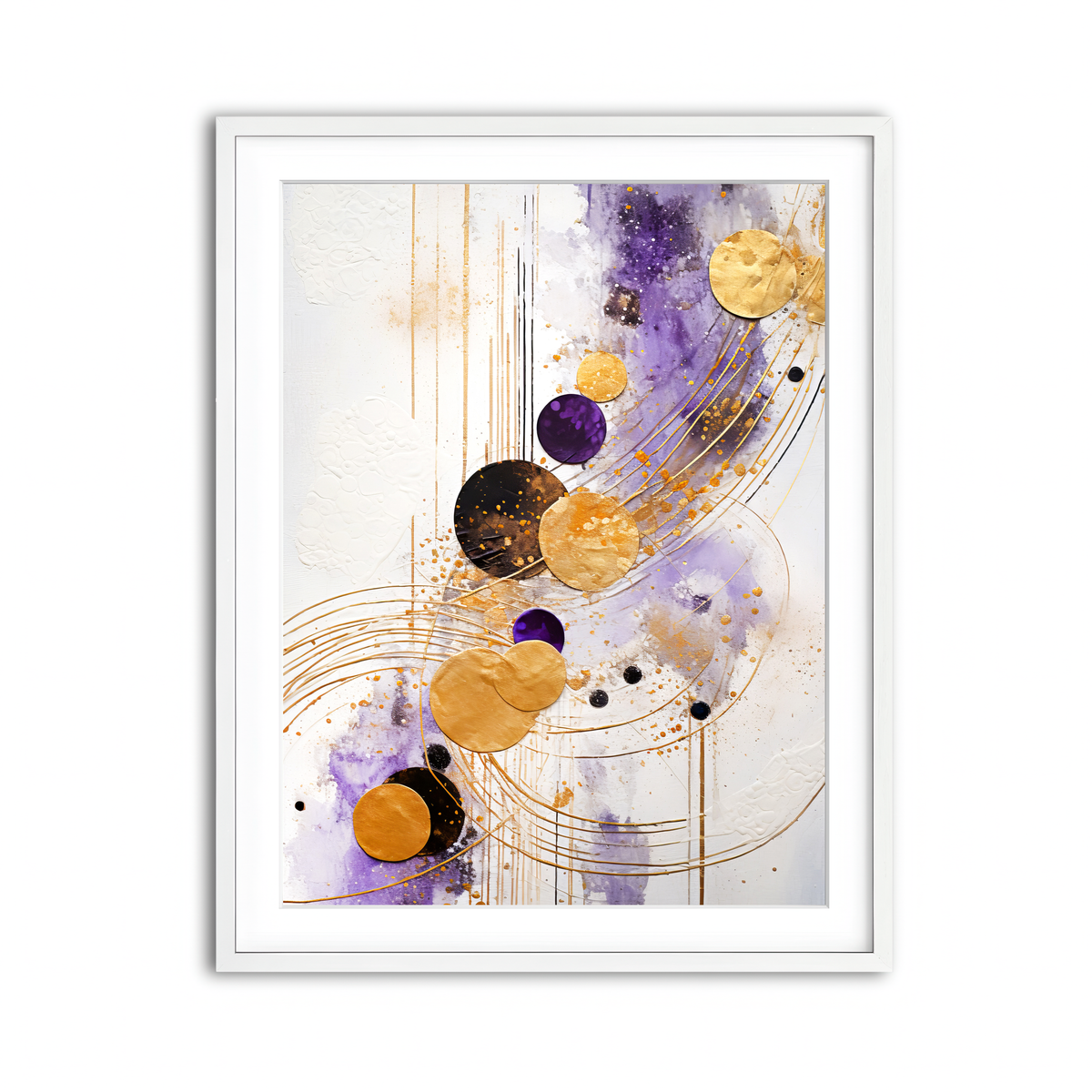 Framed Print 3x4 White