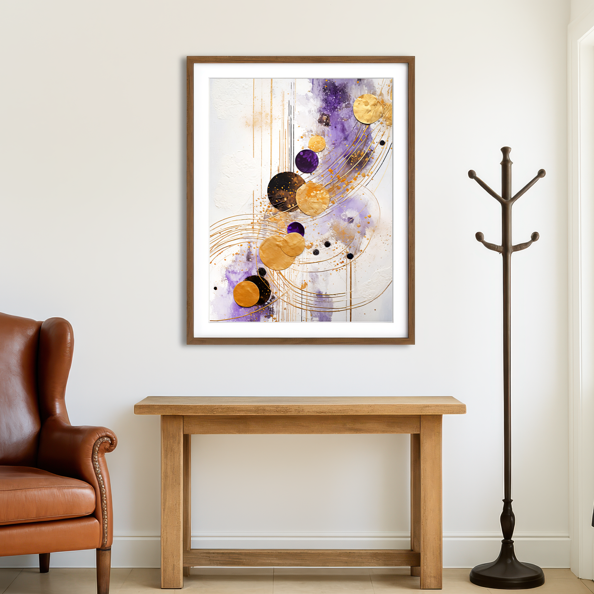 AUTO-MOCKUP ROOM | ABSTRACT ART Pleasure Wall Art