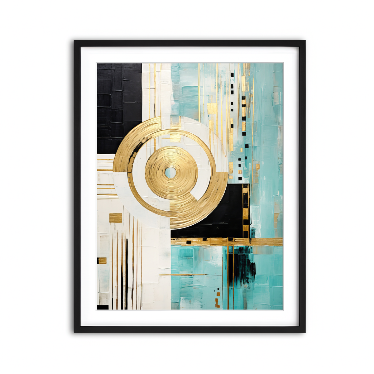 Framed Print 3x4 Black