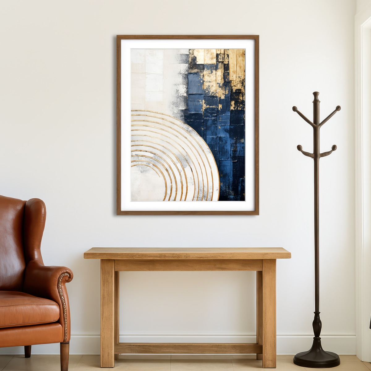 AUTO-MOCKUP ROOM | ABSTRACT ART Solar Power Wall Art