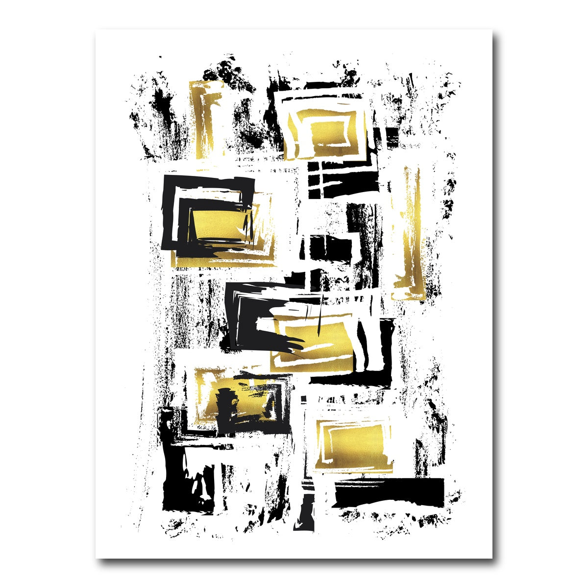 AUTO-MOCKUP WHITE | ABSTRACT ART Squaremania | 1 Piece | Gallery Wrap Canvas | group=3x4