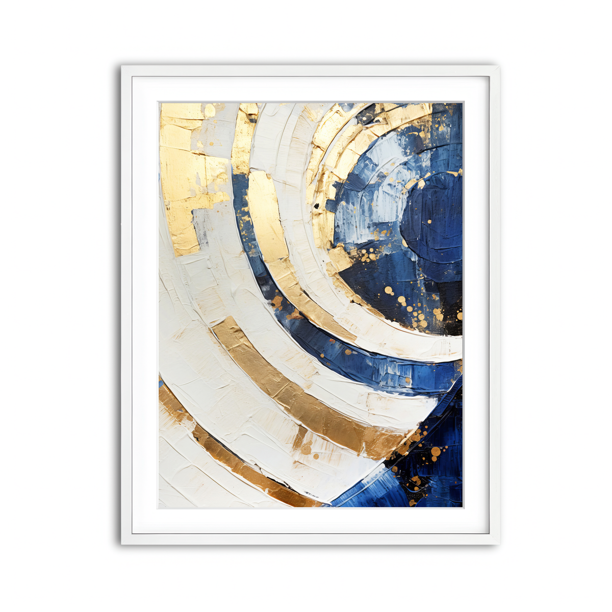 Framed Print 3x4 White