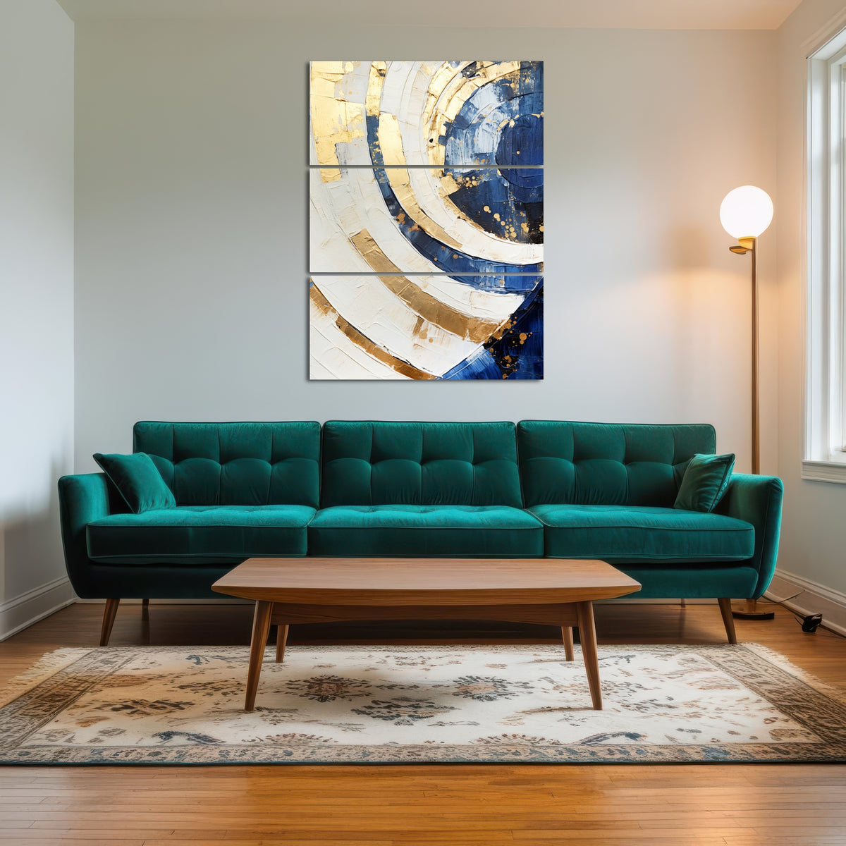 AUTO-MOCKUP ROOM | ABSTRACT ART Sunlight