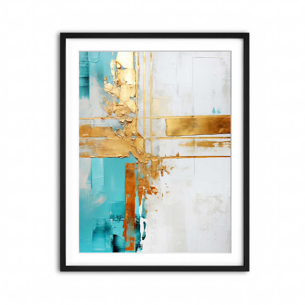 Framed Print 3x4 Black